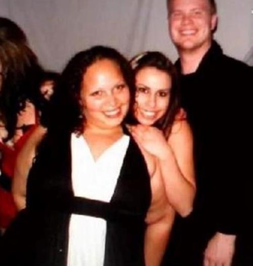 When your friends arm makes you look naked