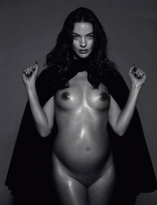 prgnant nude 6